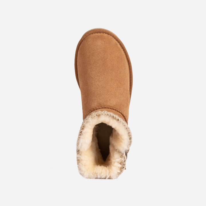 OZWEAR UGG Eskimo Buckled Platform Mini Boots