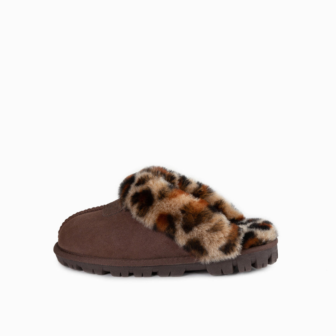 OZWEAR UGG Coquette Slipper (Leopard Print)(Water Resistant)