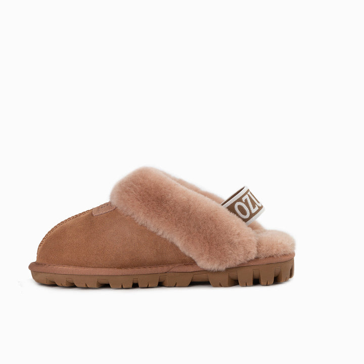 OZWEAR UGG Coquette Slipper (Elastic Backstrap) (Water Resistant)