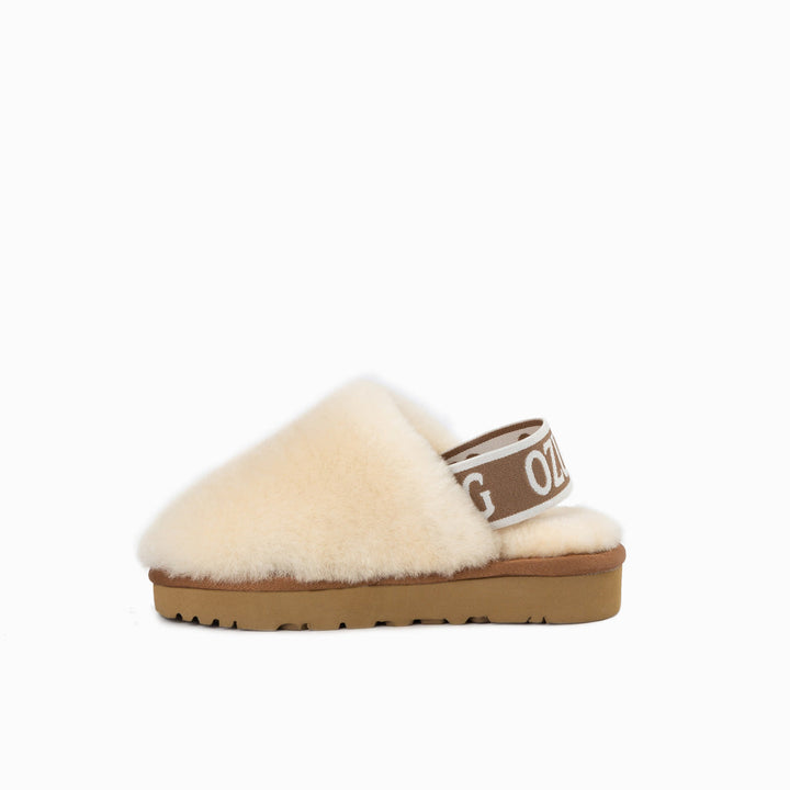 OZWEAR UGG Kids Riana Fluff Slide
