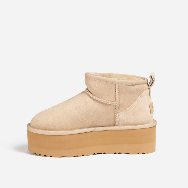 OZWEAR UGG Classic Platform Ultra Mini Boots (5cm)