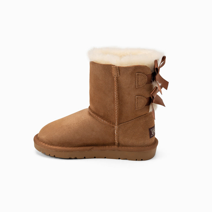 OZWEAR UGG Kids 2 Ribbon Boots (Water Resistant)