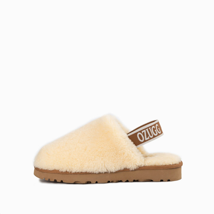 OZWEAR UGG Autumn Fluff Slide Elastic Backstrap