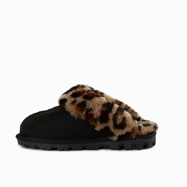OZWEAR UGG Coquette Slipper (Leopard Print)(Water Resistant)