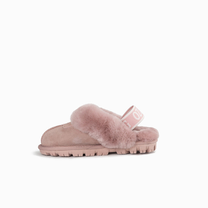 OZWEAR UGG Kids Coquette  Slipper (Elastic Backstrap)( Water Resistant)