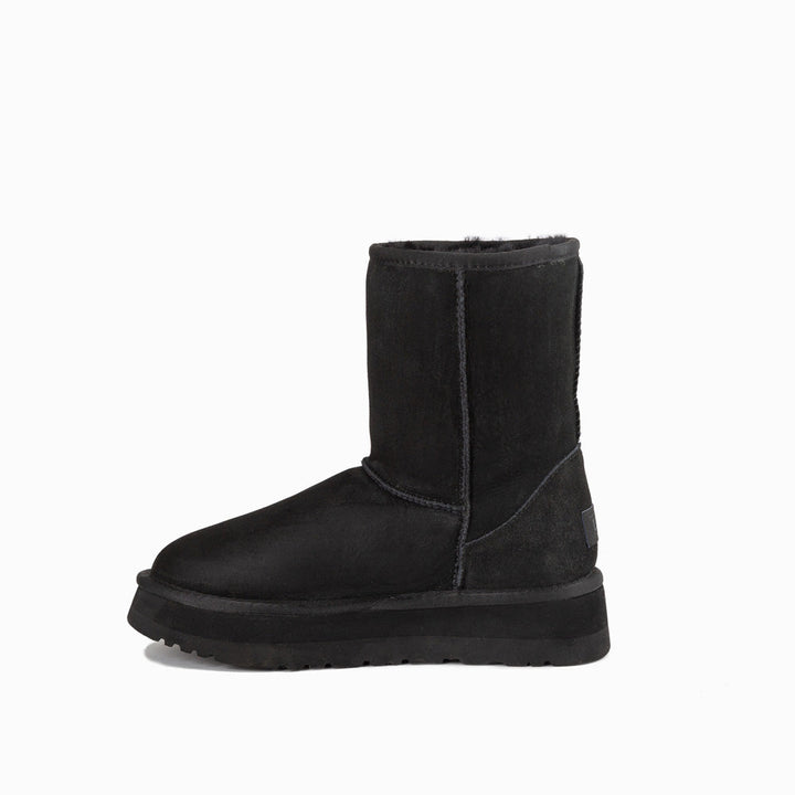 OZWEAR UGG Classic Platform Short Boots (Water Resistant)