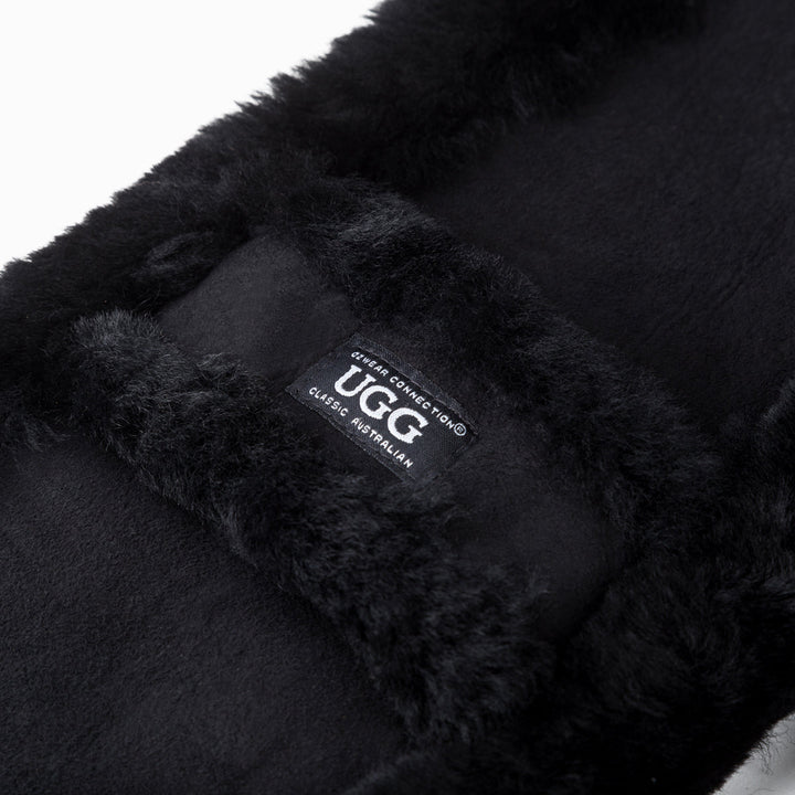 sheepskin wool scarf