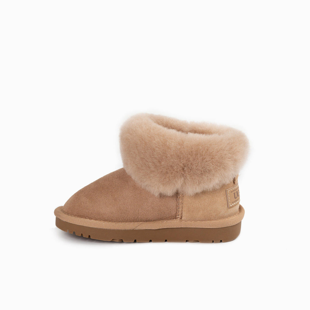 OZWEAR UGG  Kids Classic Fluff Mini Boots ( Water Resistant)
