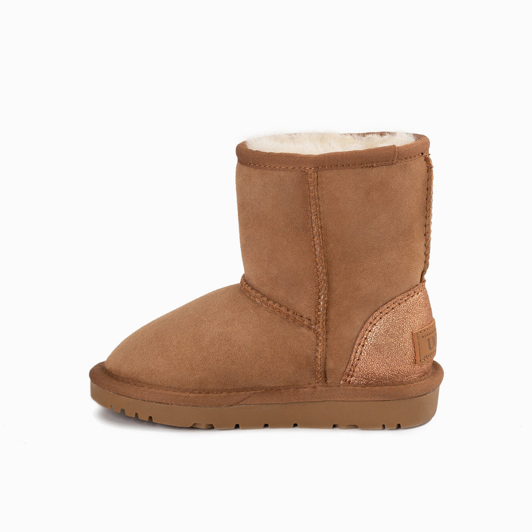 OZWEAR UGG Kids Classic Long (Glitz) Boots (Water Resistant)