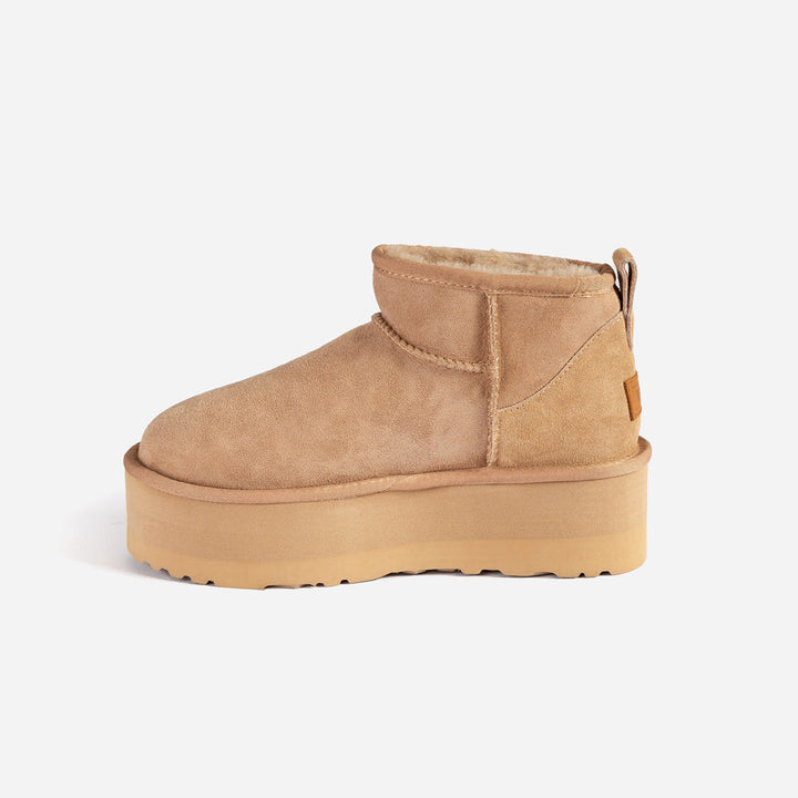 OZWEAR UGG Classic Platform Ultra Mini Boots (5cm)