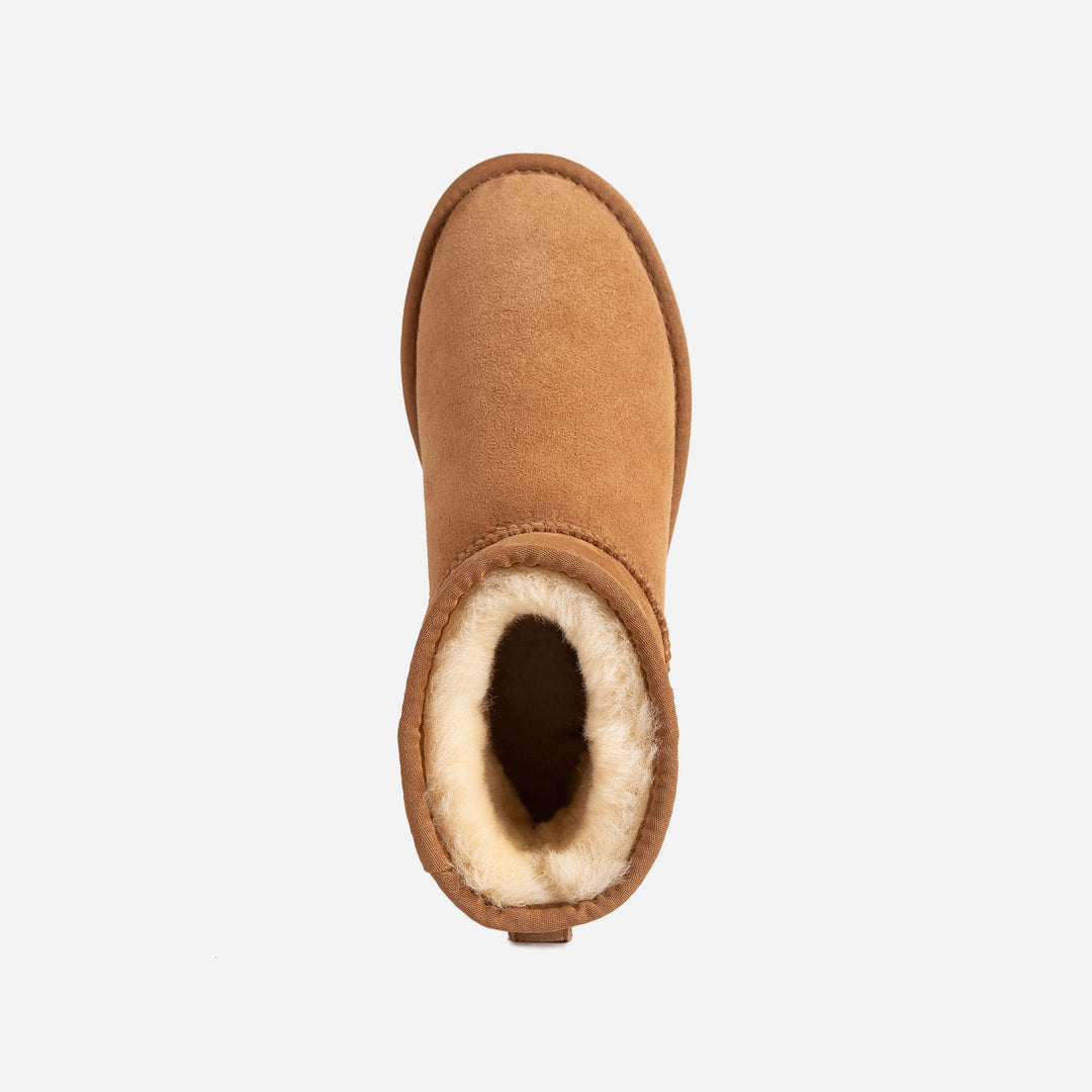 OZWEAR UGG Classic Mini Platform Boots (Cow Suede)