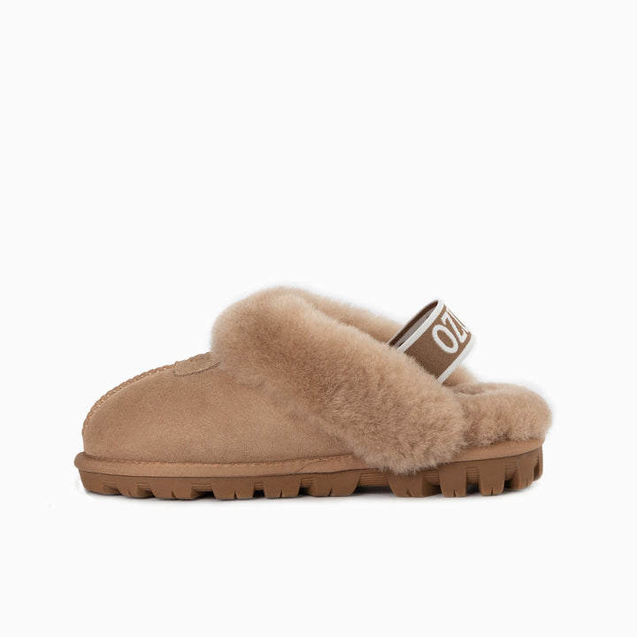 OZWEAR UGG Coquette Slipper (Elastic Backstrap) (Water Resistant)