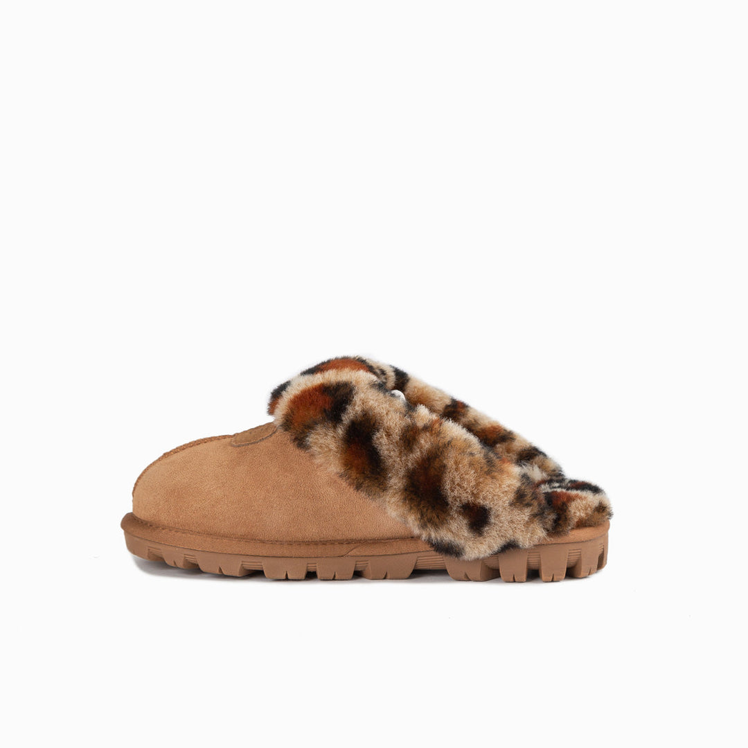 OZWEAR UGG Coquette Slipper (Leopard Print)(Water Resistant)