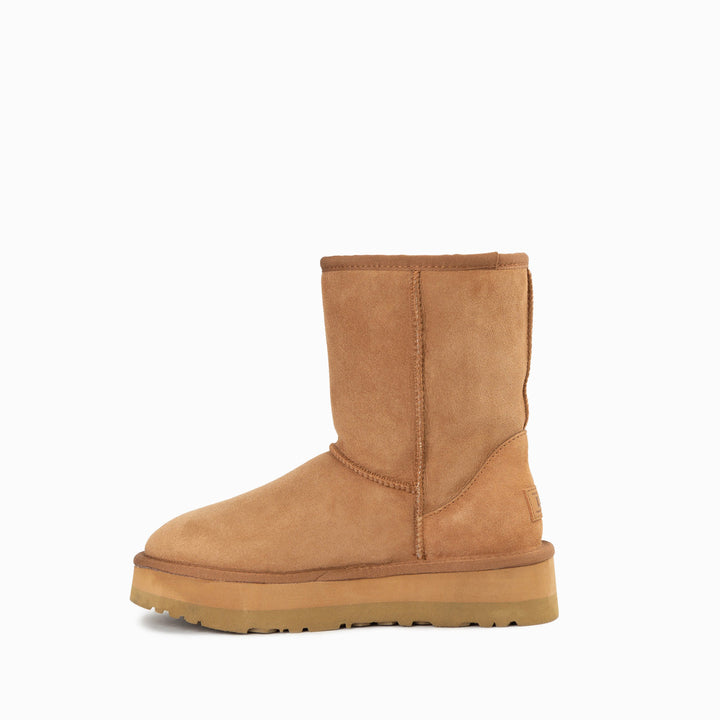 OZWEAR UGG Classic Platform Short Boots (Water Resistant)