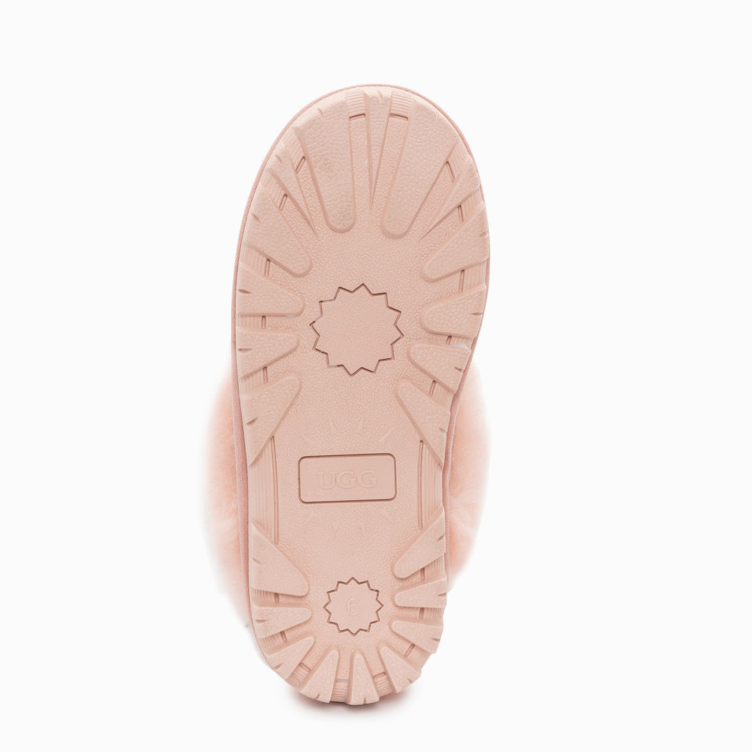 OZWEAR UGG Kids Coquette  Slipper (Elastic Backstrap)( Water Resistant)