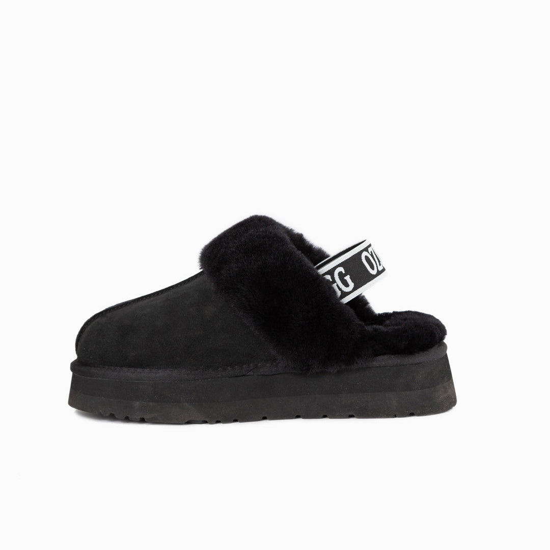 OZWEAR UGG Platform Slipper (Elastic Backstrap)