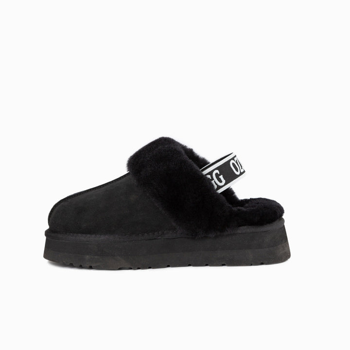 OZWEAR UGG Platform Slipper (Elastic Backstrap)