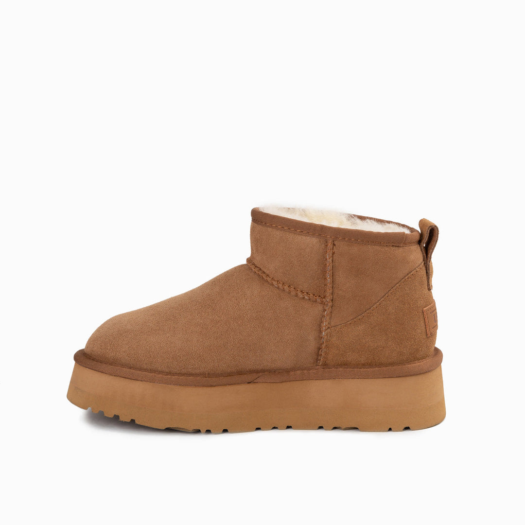 OZWEAR UGG Classic Platform Ultra Mini Boots (Water Resistant)