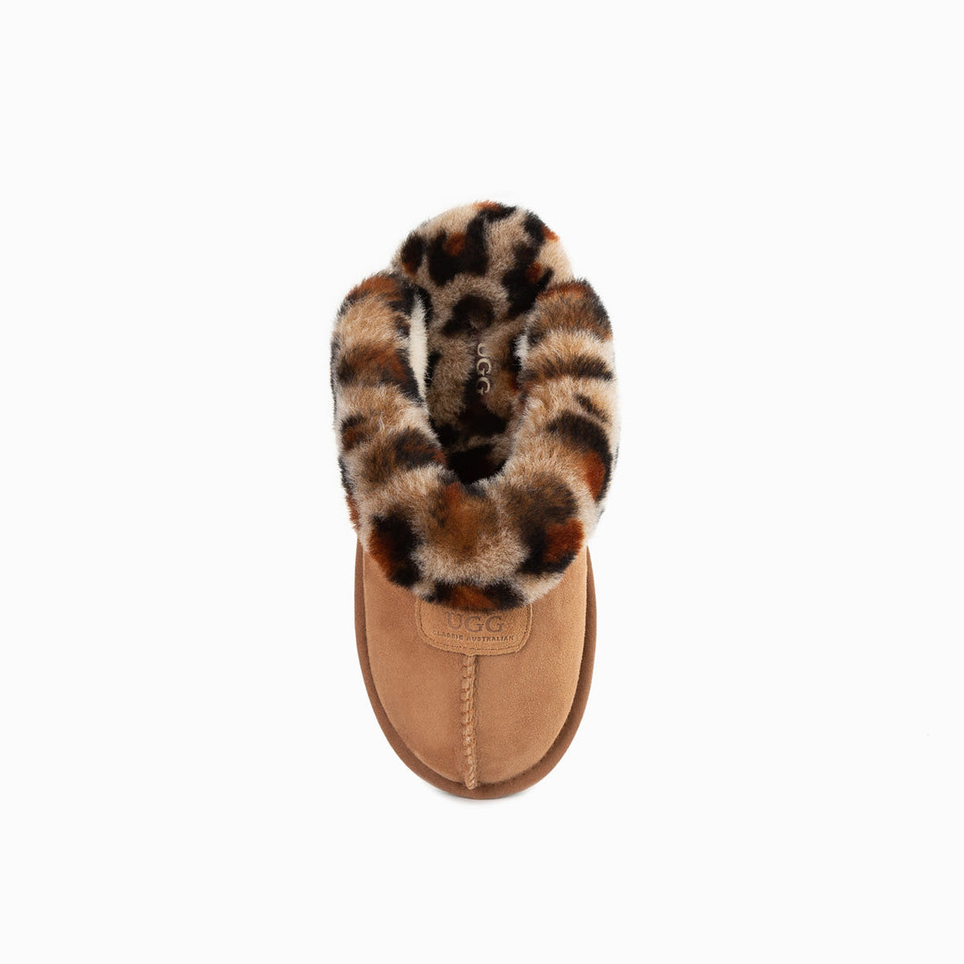 OZWEAR UGG Coquette Slipper (Leopard Print)(Water Resistant)