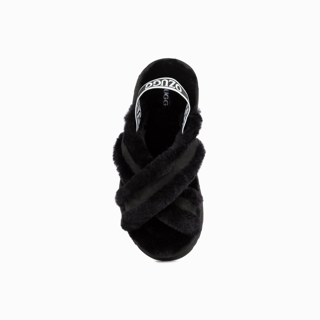 OZWEAR UGG  Adele Platform Slipper(Elastic Backstrap) (Water Resistant)