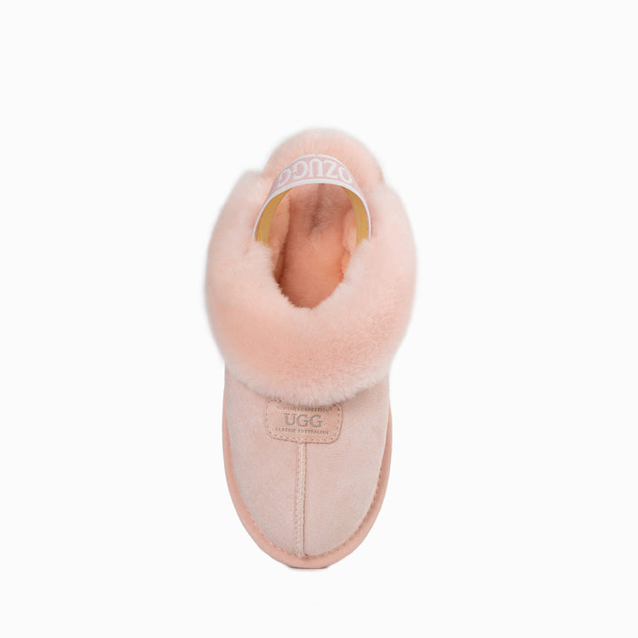 OZWEAR UGG Coquette Slipper (Elastic Backstrap) (Water Resistant)
