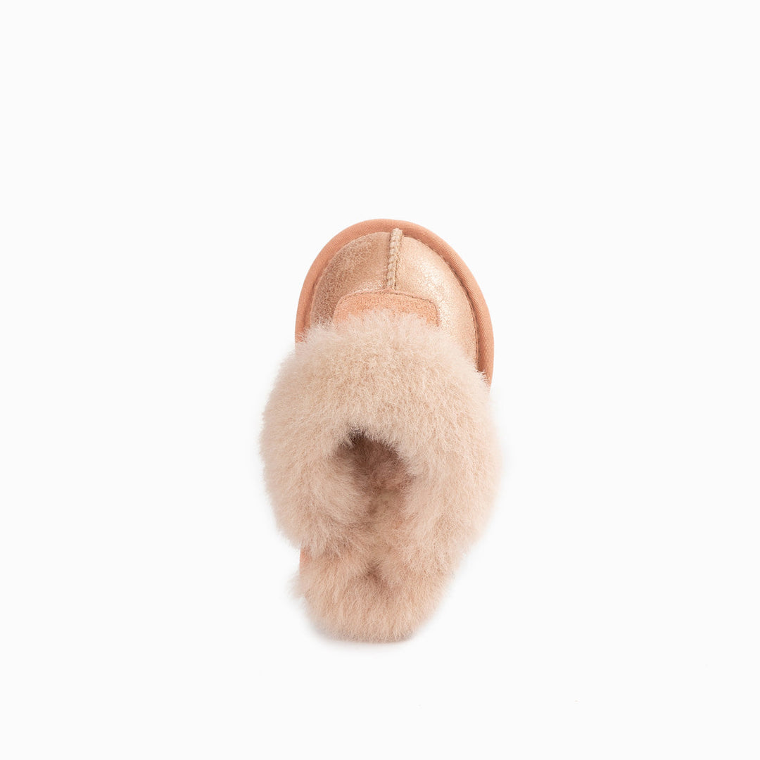 OZWEAR UGG Kids Coquette Metallic Slipper