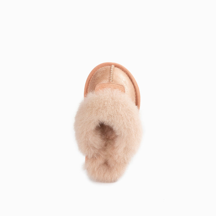 OZWEAR UGG Kids Coquette Metallic Slipper