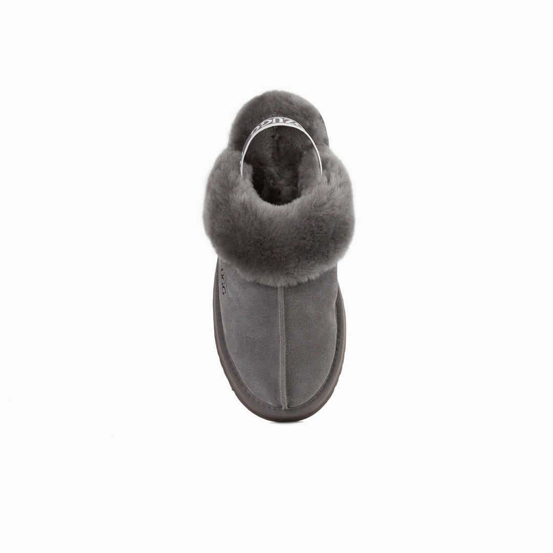 OZWEAR UGG Platform Slipper (Elastic Backstrap)