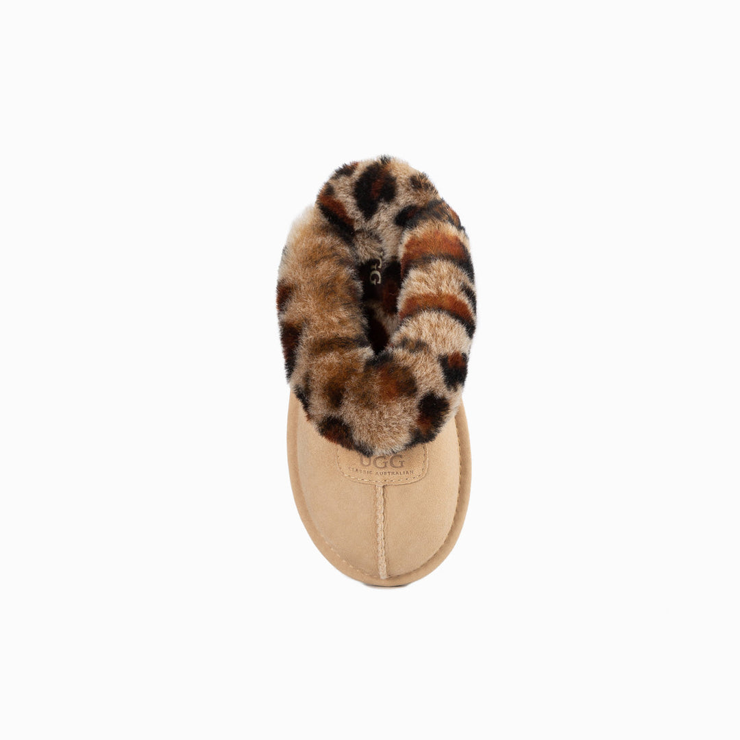 OZWEAR UGG Coquette Slipper (Leopard Print)(Water Resistant)
