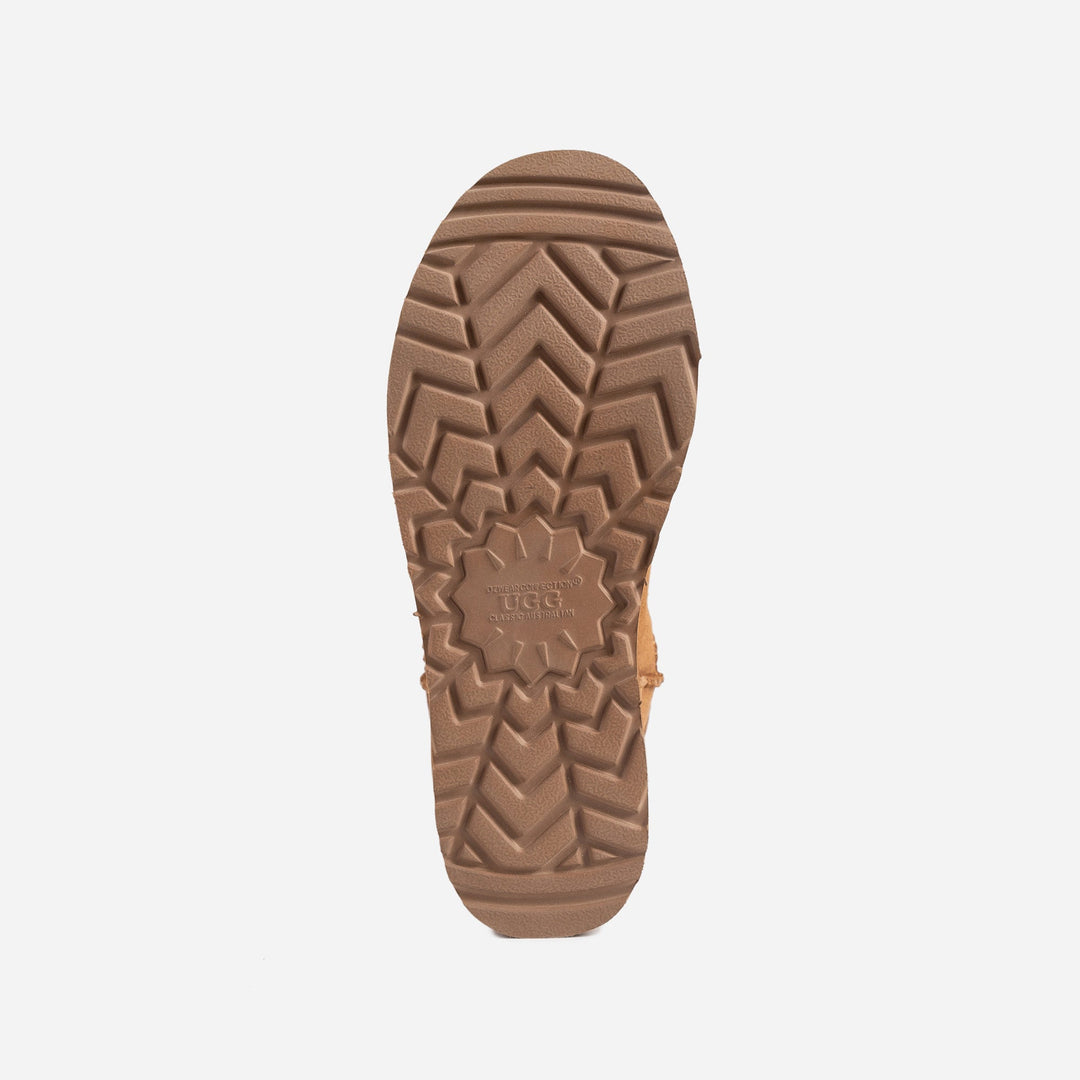 OZWEAR UGG Classic Mini Platform Boots (Cow Suede)