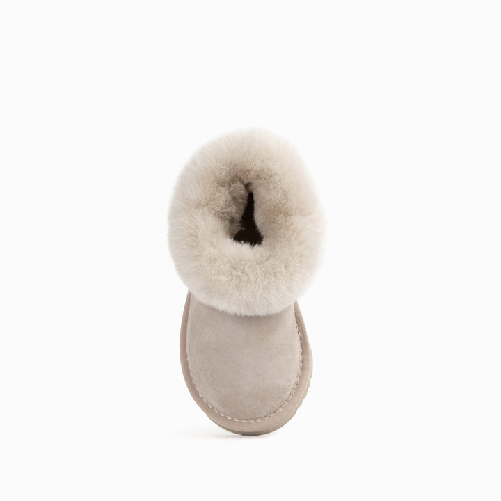 OZWEAR UGG  Kids Classic Fluff Mini Boots ( Water Resistant)