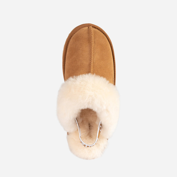 OZWEAR UGG High Platform Slipper (Elastic Backstrap) (5cm)
