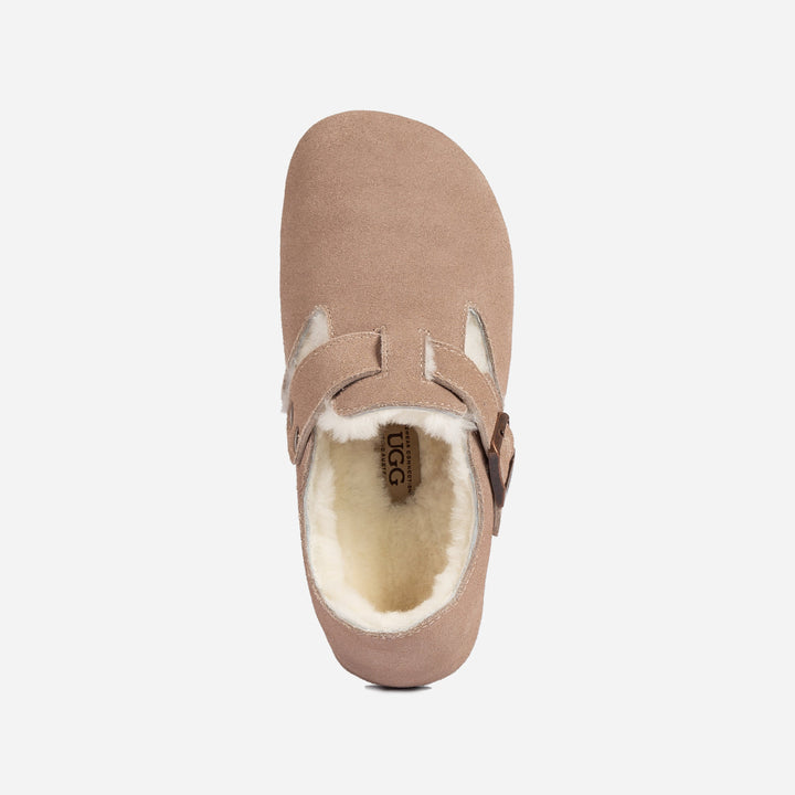 OZWEAR UGG Aussie Shearling Mule Loafers