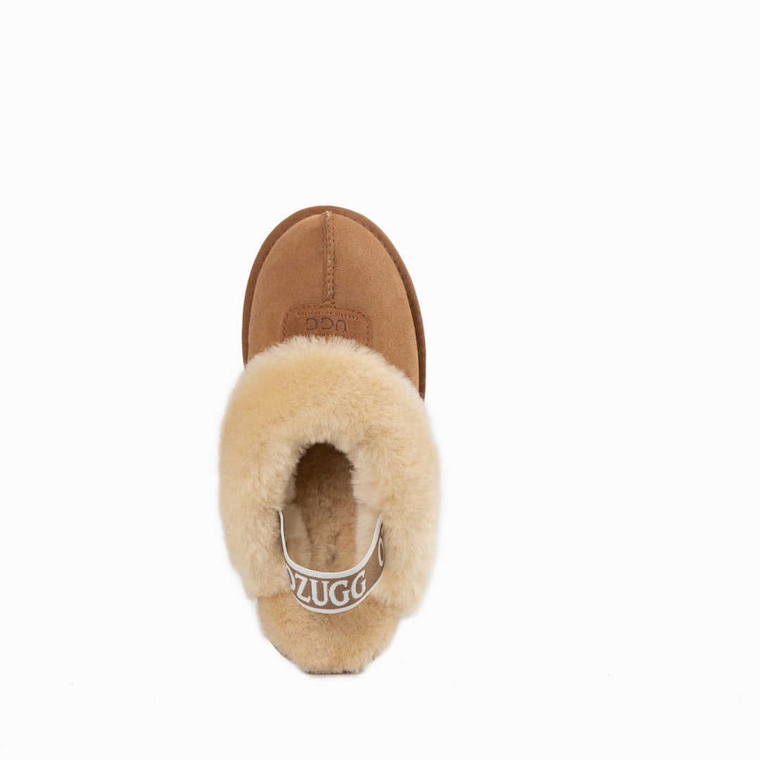 OZWEAR UGG Coquette Slipper (Elastic Backstrap) (Water Resistant)