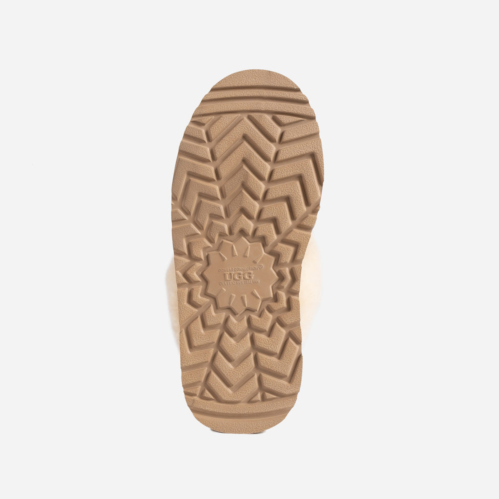 OZWEAR UGG Platform Slipper (Elastic Backstrap)