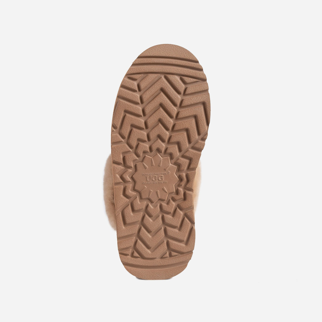 OZWEAR UGG  High Platform Slipper (Elastic Backstrap) (5cm)