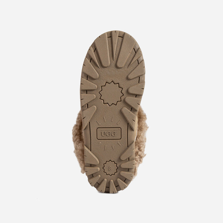 OZWEAR UGG Coquette Curly Slipper
