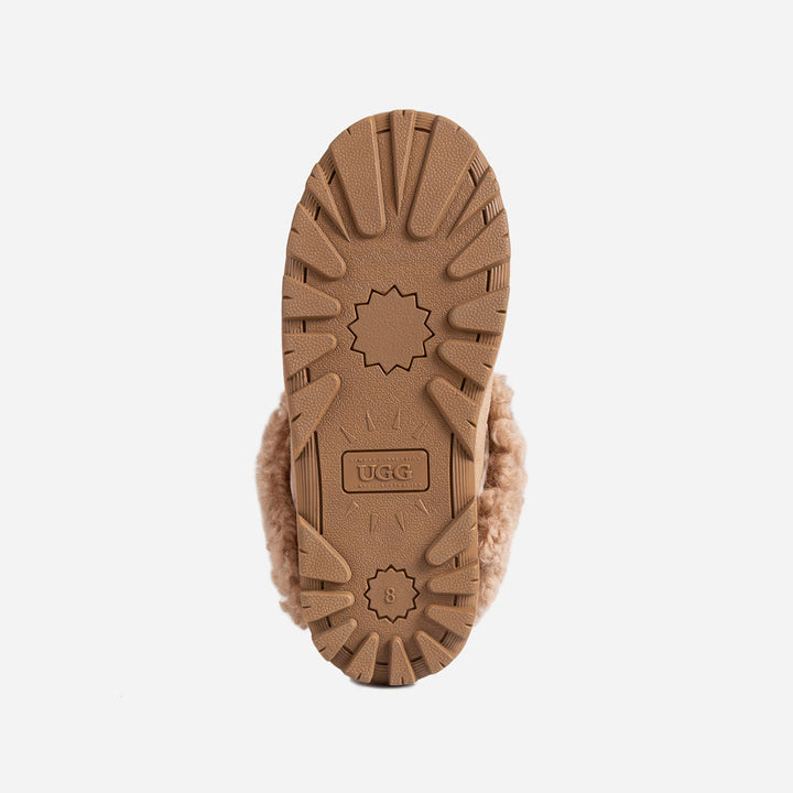 OZWEAR UGG Coquette Curly Slipper