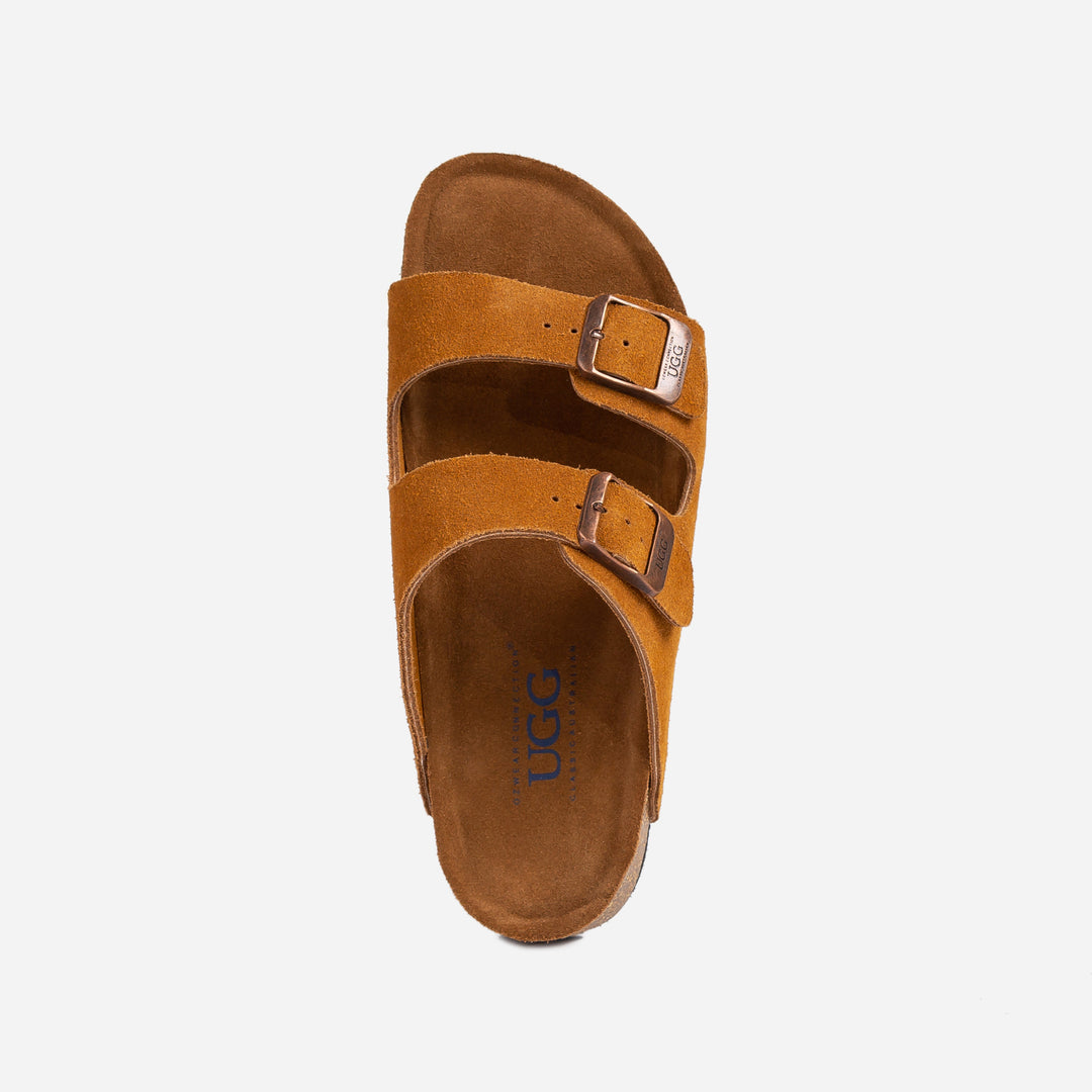 OZWEAR UGG Aussie Victoria Suede Leather Unisex Slipper