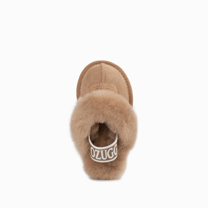 OZWEAR UGG Kids Coquette  Slipper (Elastic Backstrap)( Water Resistant)