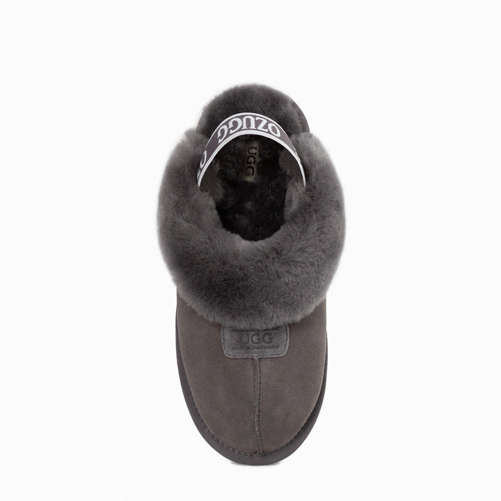 OZWEAR UGG Coquette Slipper (Elastic Backstrap) (Water Resistant)