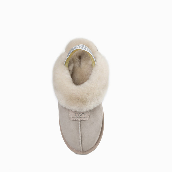 OZWEAR UGG Coquette Slipper (Elastic Backstrap) (Water Resistant)