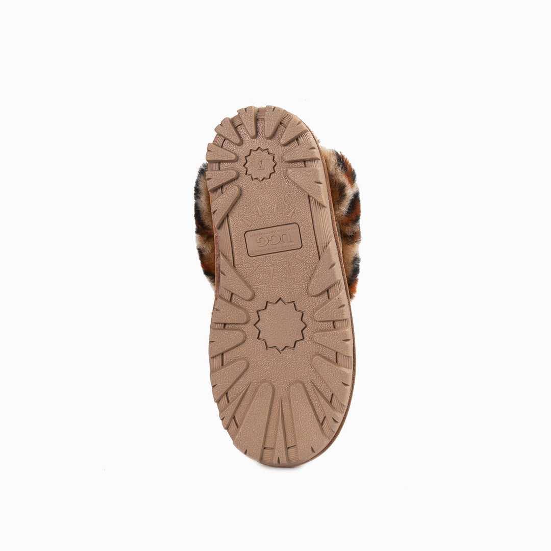 OZWEAR UGG Coquette Slipper (Leopard Print)(Water Resistant)