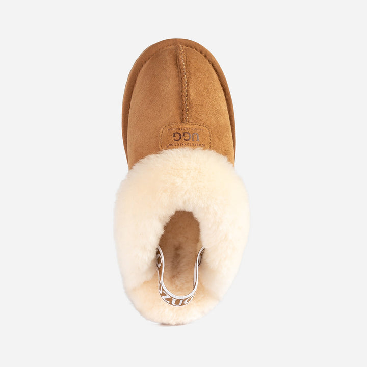 OZWEAR UGG Coquette High Platform Slipper Elastic Backstrap