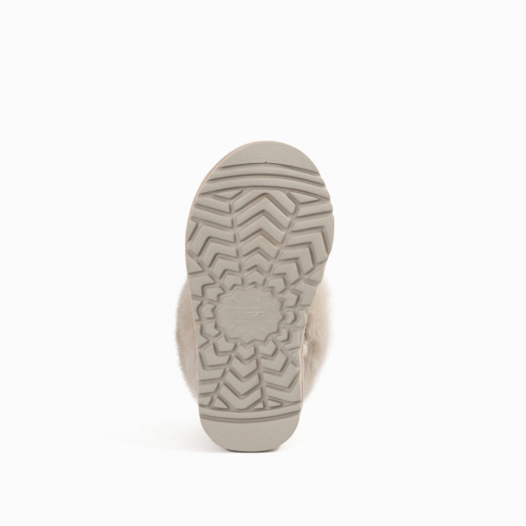 OZWEAR UGG  Kids Classic Fluff Mini Boots ( Water Resistant)