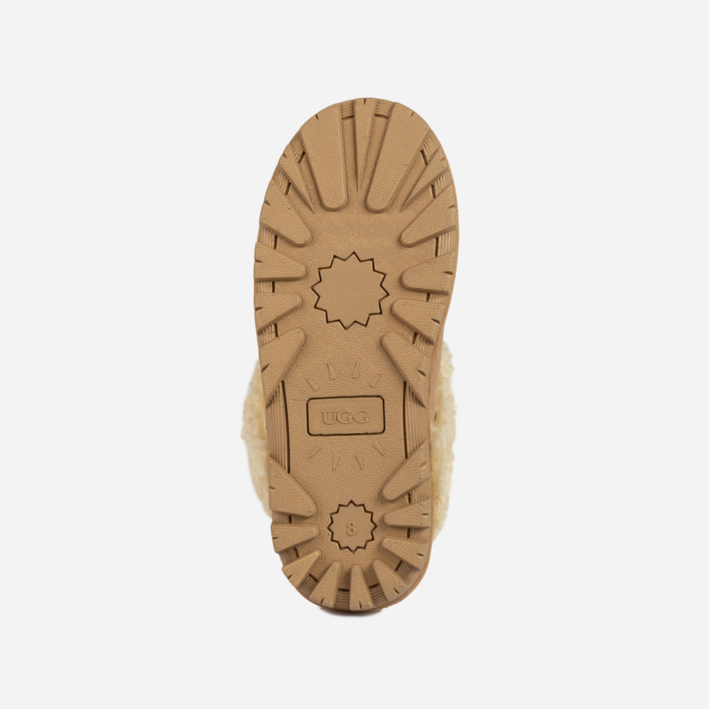 OZWEAR UGG Coquette Curly Slipper