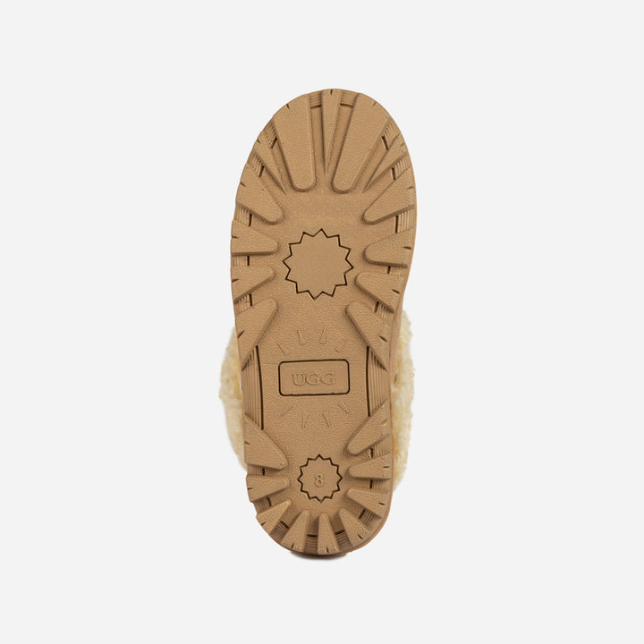 OZWEAR UGG Coquette Curly Slipper