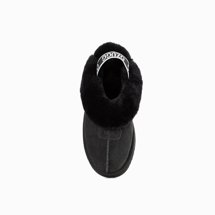 OZWEAR UGG Coquette Platform Slipper (Elastic Backstrap)(Water Resistant)