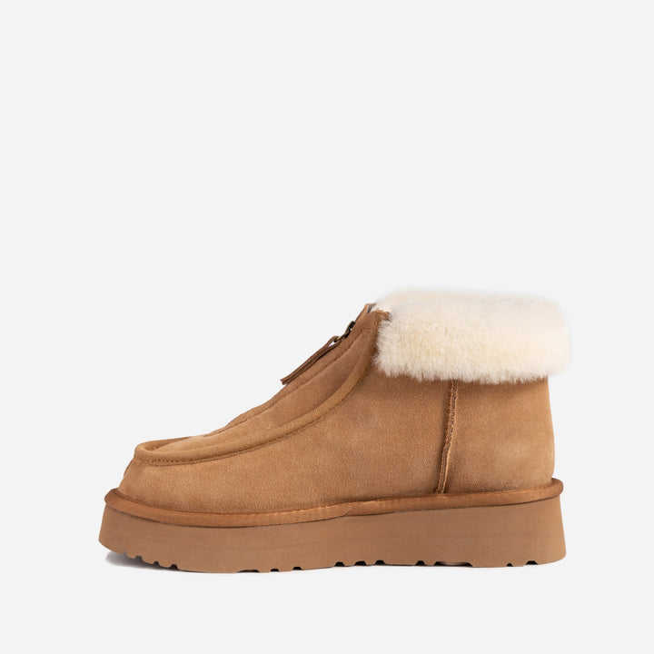 OZWEAR UGG Della Platform Zip Boots