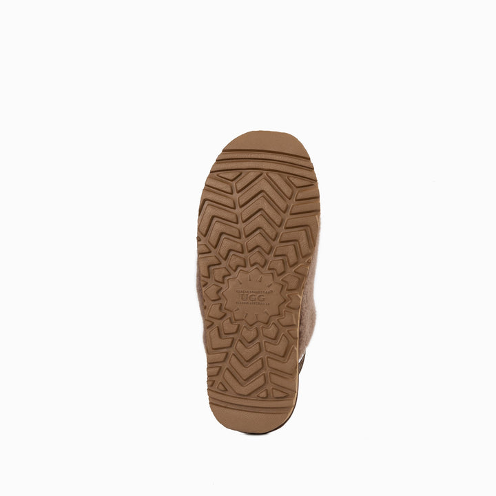 OZWEAR UGG Autumn Fluff Slide Elastic Backstrap